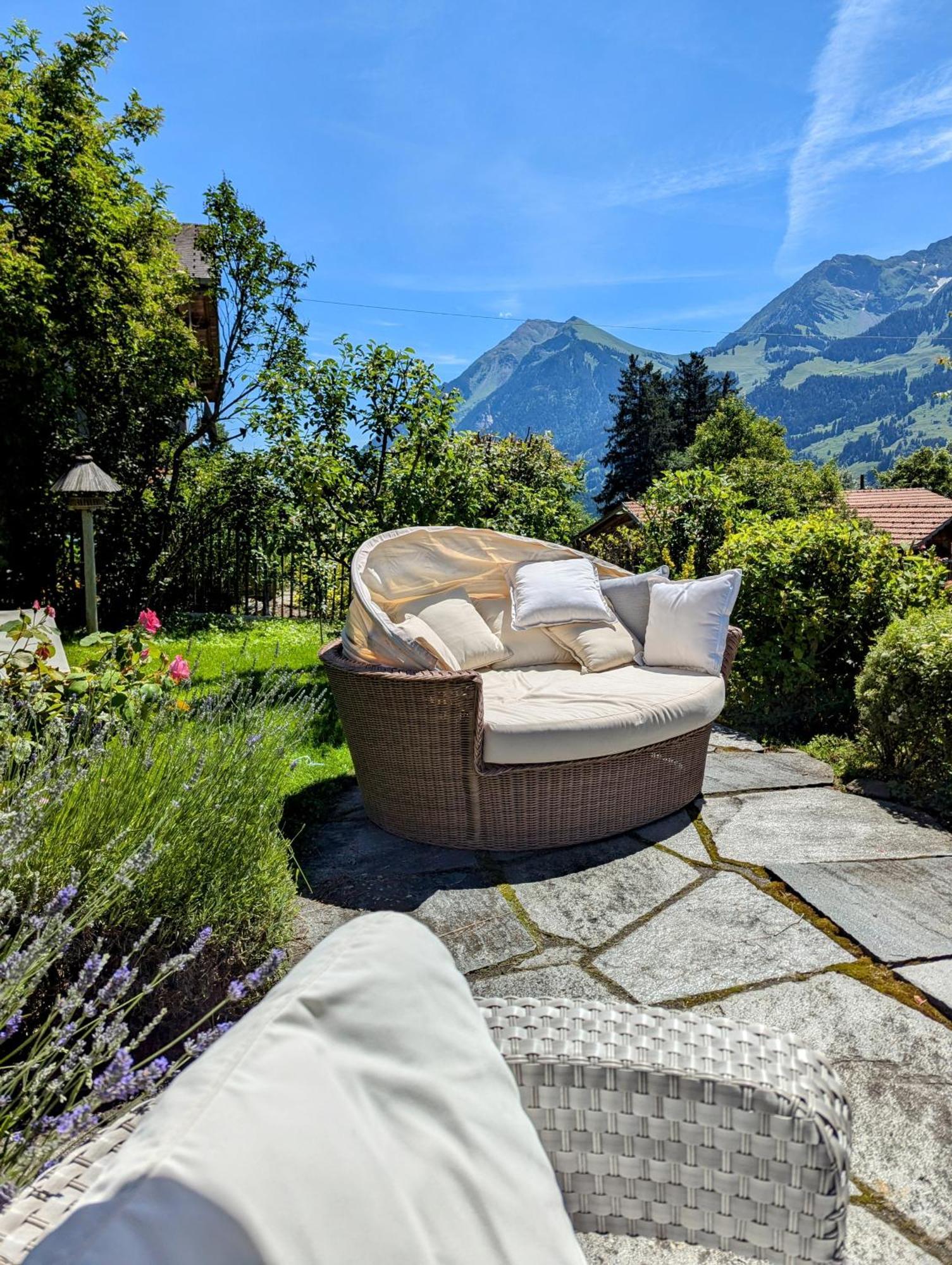Swiss Mountain-Valley View Lodge Erlenbach im Simmental Exterior foto